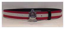 Load image into Gallery viewer, Kappa Alpha Psi Black Belt and Silver Buckle Combination