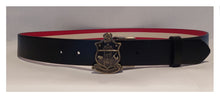 Load image into Gallery viewer, Kappa Alpha Psi Black Belt and Bronze Buckle Combination