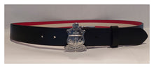 Load image into Gallery viewer, Kappa Alpha Psi Black Belt and Silver Buckle Combination