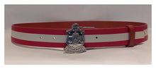 Load image into Gallery viewer, Kappa Alpha Psi Tan Belt and Silver Buckle Combination