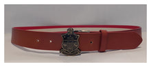 Load image into Gallery viewer, Kappa Alpha Psi Tan Belt and Bronze Buckle Combination