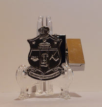 Load image into Gallery viewer, Kappa Alpha Psi Coat of Arms Buckle (Silver)
