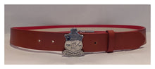 Load image into Gallery viewer, Kappa Alpha Psi Tan Belt and Silver Buckle Combination
